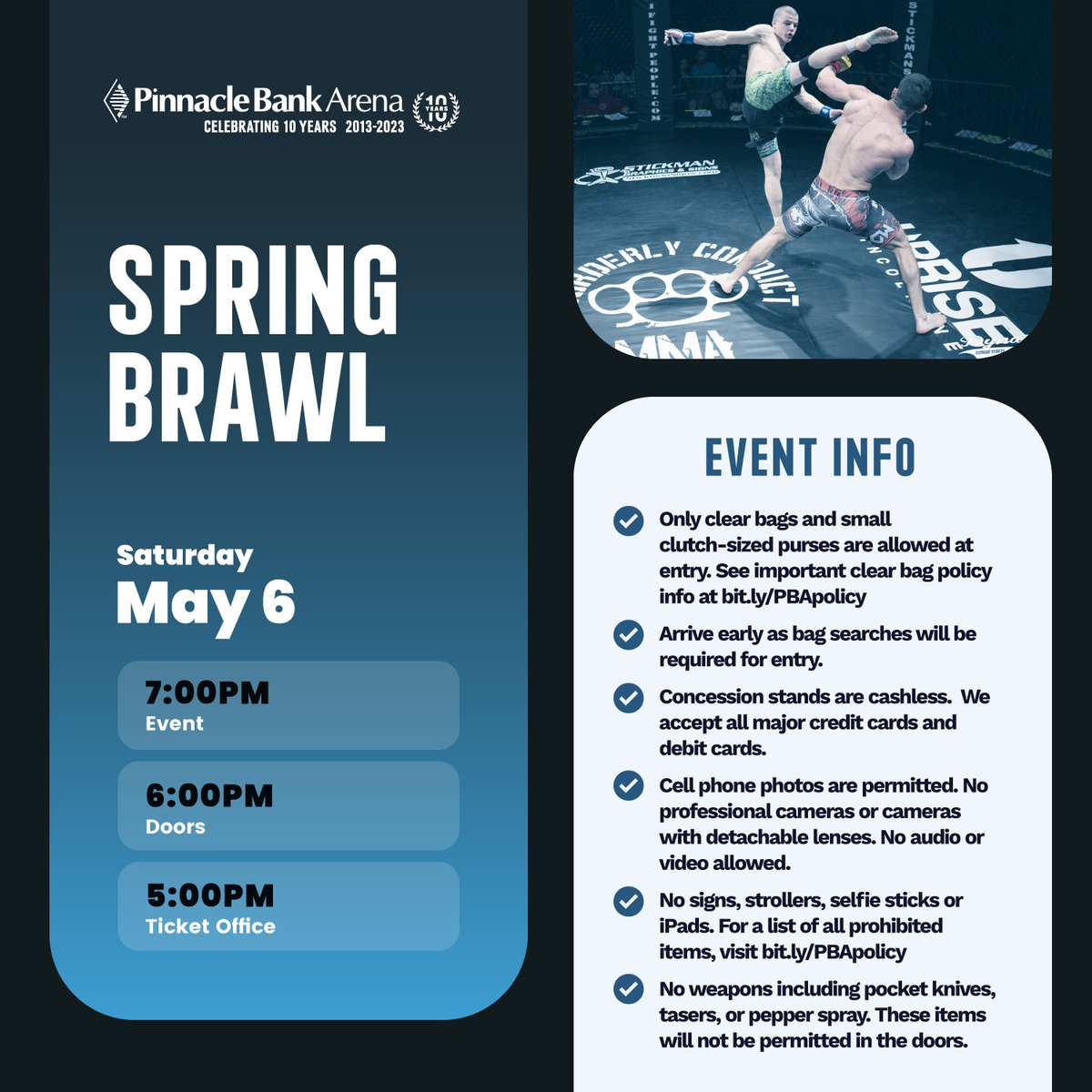 Pinnacle Bank Arena tweet media
