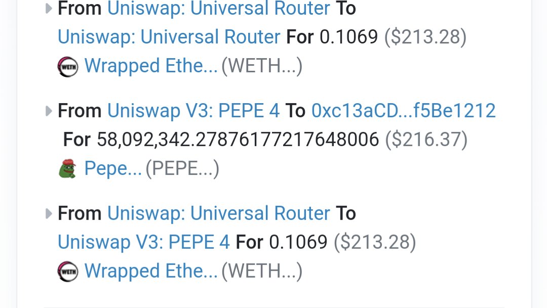 $pepe right before binance listing. 

was i still early? 🐸👀