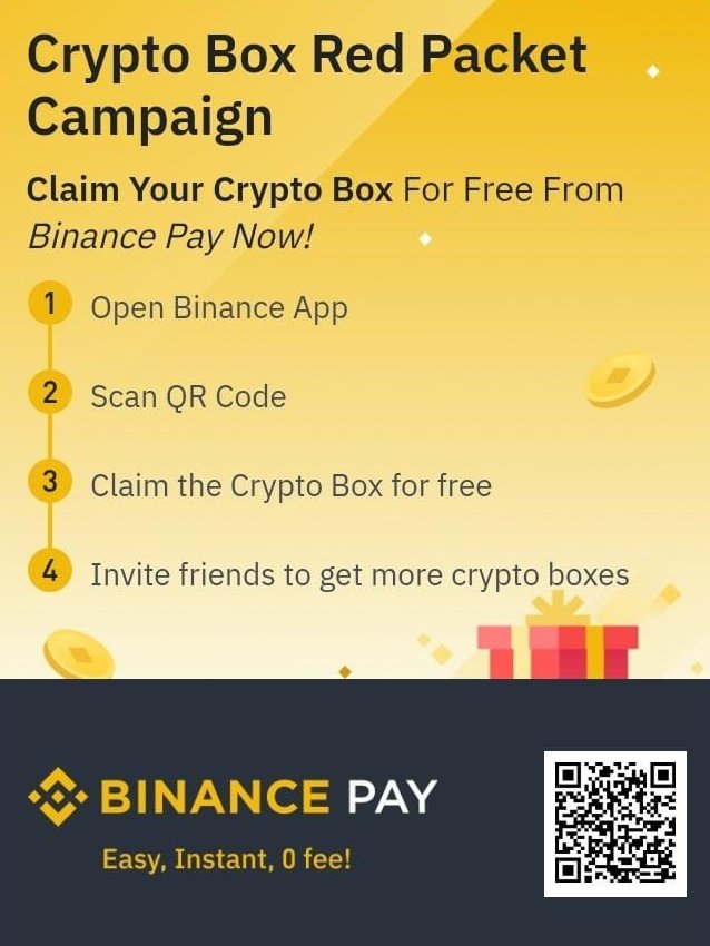 Cryptofreak95's tweet photo. Scan the QR for #Freecryptobox on #Binance 💯🔥
#FreeBitcoin #freeusdt #Crypto #cryptobox #cryptogiveaway #Bitcoin #USDTGiveaway #usdt #viral #like #freegiveway https://t.co/9cJCGwFK2N