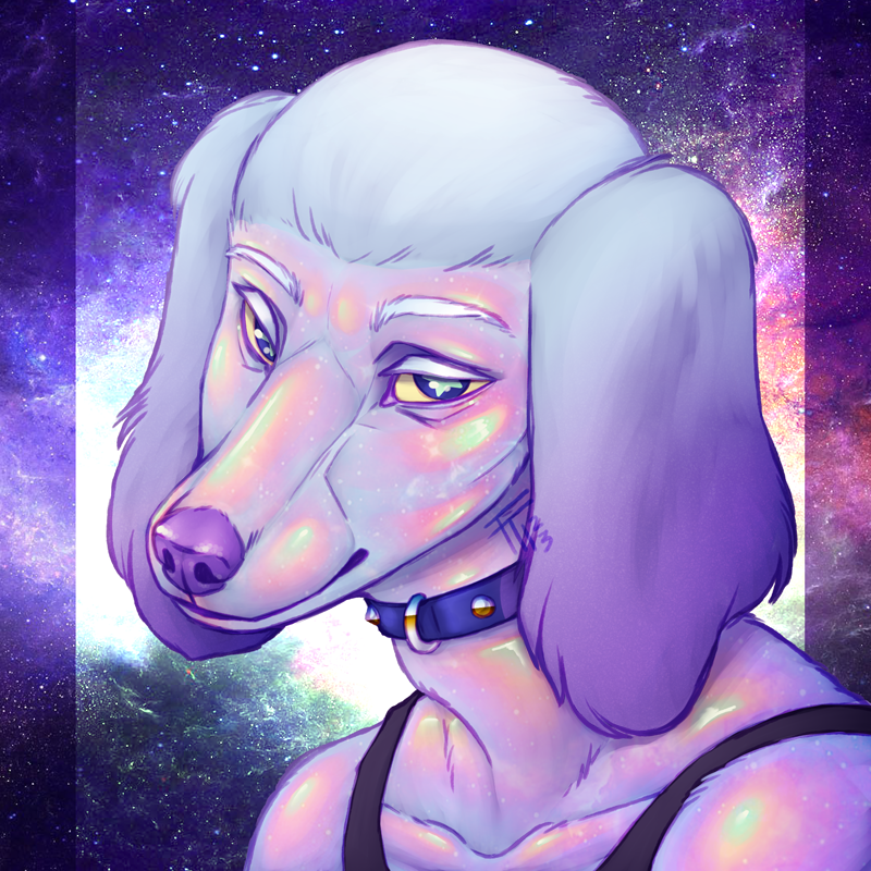 FenzyteaArt's tweet photo. My handsome sparklepoodle OC needs to be revived after years of neglect! :c
Coloring his short fur is and will always be a challenge. But damn, it's too fancy to change! https://t.co/pCzjfbZvBM