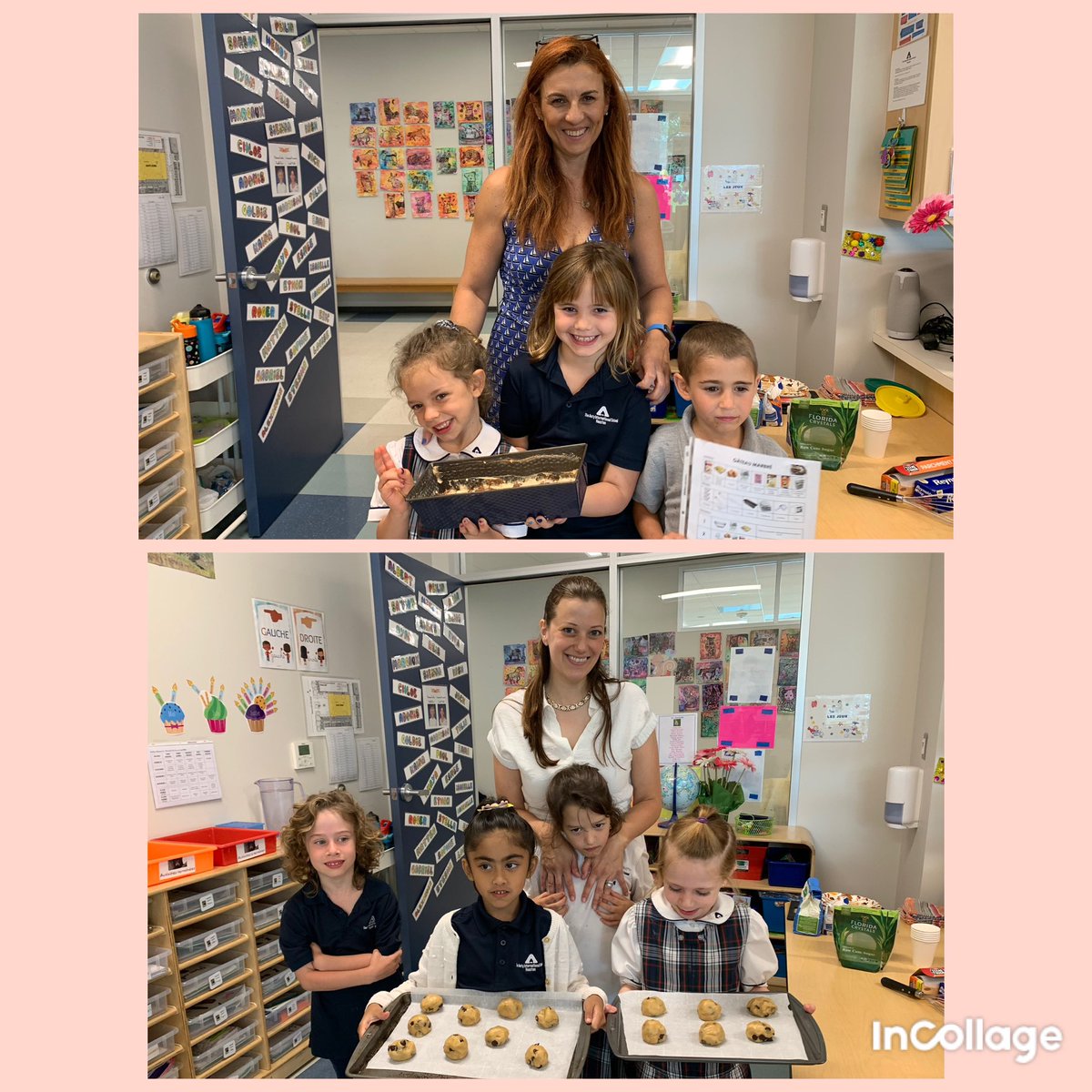 BureNaoelle's tweet photo. Une autre matinée pâtisserie avec les GS 🍰Les enfants ont une nouvelle fois adoré pâtisser avec les parents que je remercie vivement. Ingrédients, ustensiles, mélanges, pesée, cuisson n’ont plus de secrets pour les apprenti•e•s pâtissier•e•s #awtylearns @awtyintlschool https://t.co/Ft5KZNzGsw