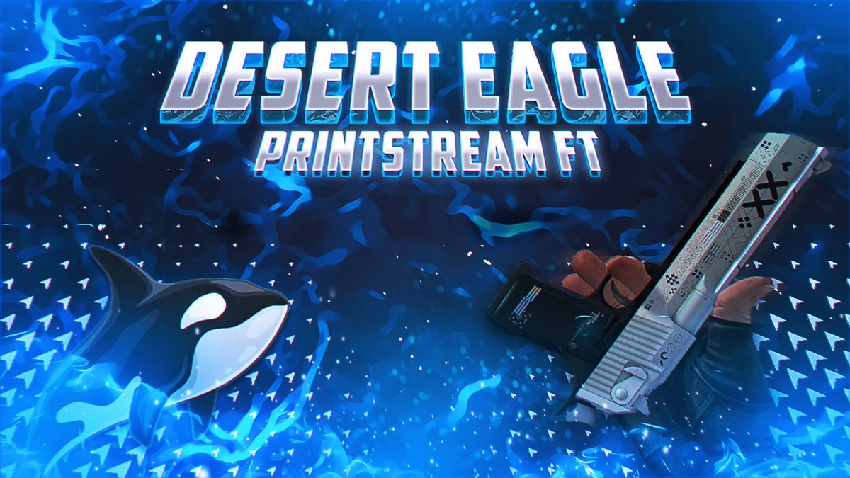 🔥Desert Eagle | PRINTSTREAM FT GIVEAWAY🔥
➡️Follow me on twitter &amp; twitch (melonheadxP)
➡️Retweet
➡️tag 2 friends
 Rolling in 10 days May 15th
