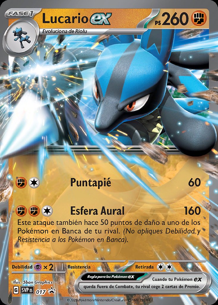 WikiDexOficial's tweet photo. Cartas promo en español de Ampharos ex y Lucario ex.

Ambas están desde hoy disponibles como parte de las barajas de combate ex https://t.co/xacMw2KWgs