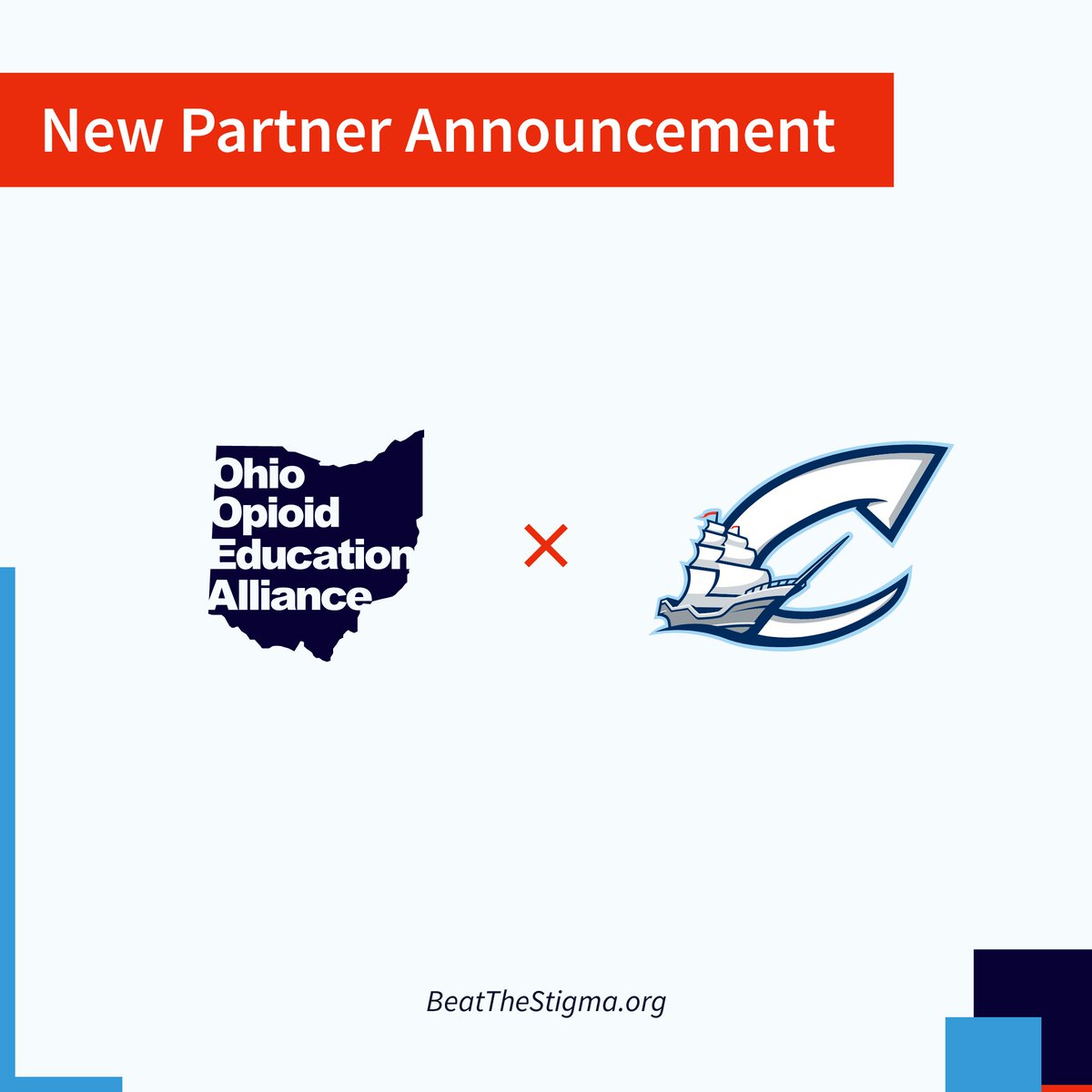 We hit this one out of the park! Welcome to the Ohio Opioid Education Alliance <a href="/CLBClippers/">Columbus Clippers</a> #BeatTheStigma ⚾