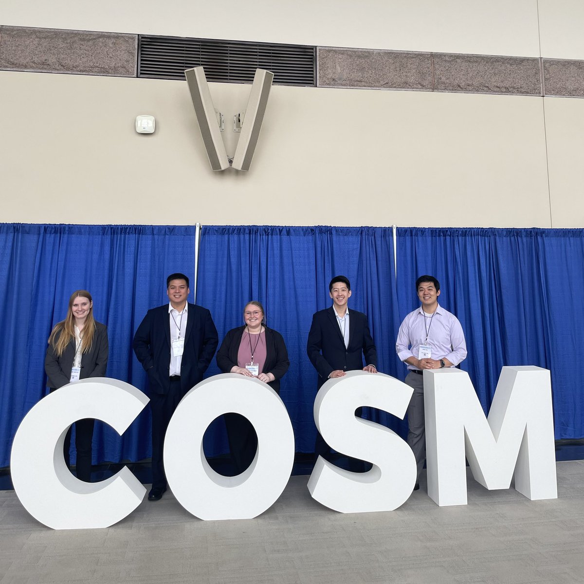 Our residents, fellow, and medical student represented @MizzouENT with scientific presentations at @__COSM in Boston!