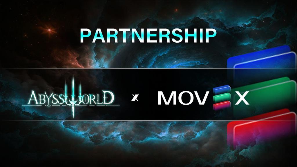 MovEX - Building the Defi foundation (@joinmovex) on Twitter photo We are excited to announce our partnership with <a href="/AbyssWorldHQ/">AbyssWorld | $AWT - AI Colosseum</a> ๐คฉ๐คฉ๐คฉ
The #1 DEX with the #1 Game, together on the #SuiNetwork!
Another amazing #SuiEcosystem partnership, look for great things coming from <a href="/AbyssWorldHQ/">AbyssWorld | $AWT - AI Colosseum</a>! We are excited to announce our partnership with <a href="/AbyssWorldHQ/">AbyssWorld | $AWT - AI Colosseum</a> ๐คฉ๐คฉ๐คฉ
The #1 DEX with the #1 Game, together on the #SuiNetwork!
Another amazing #SuiEcosystem partnership, look for great things coming from <a href="/AbyssWorldHQ/">AbyssWorld | $AWT - AI Colosseum</a>!