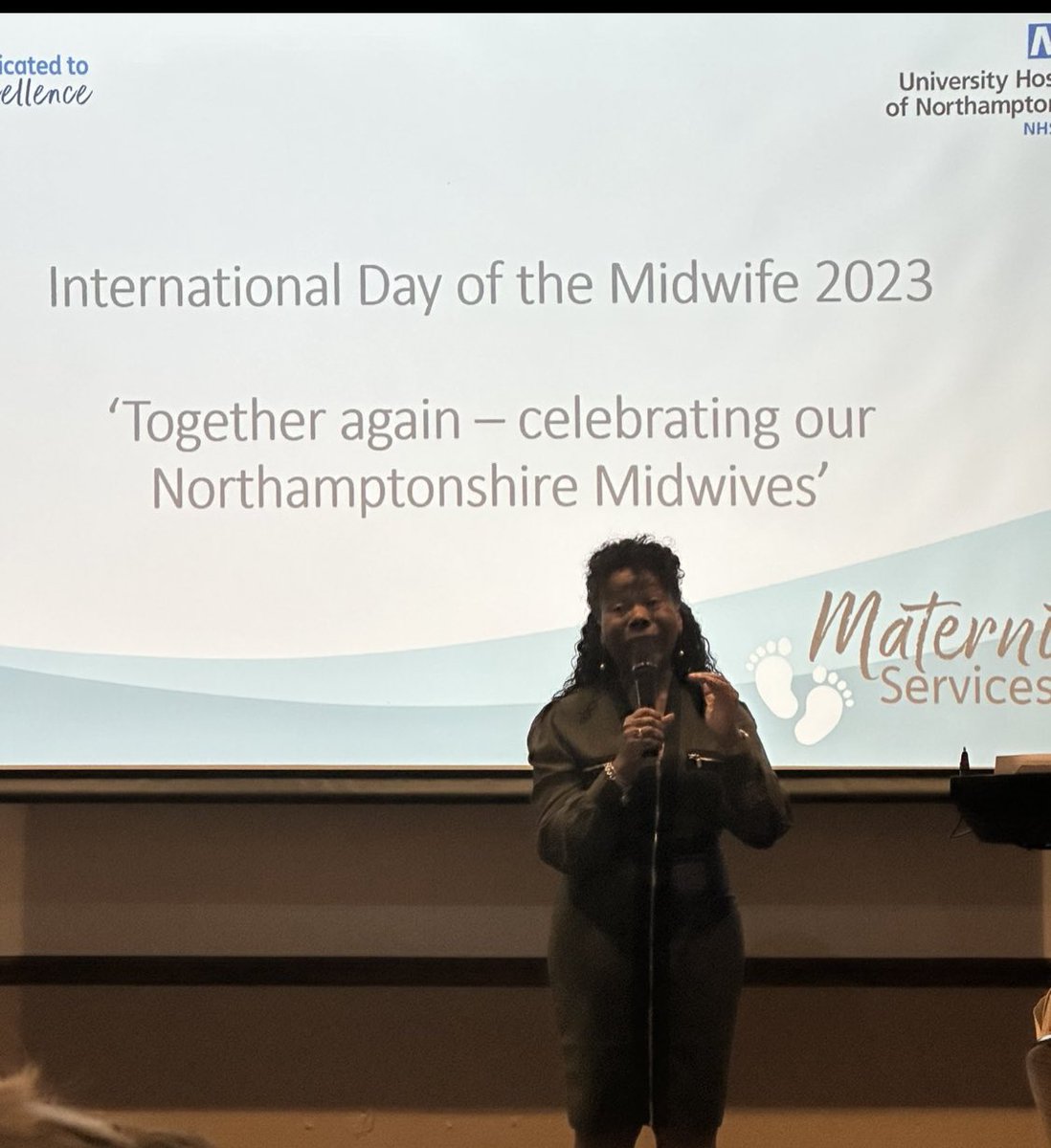 IleneMachiva's tweet photo. Happy IDM2023. Inspirational conference with amazing speakers.👏🏽👏🏽Thank you @MaraTonks. Thank you  @TeamCMidO for inspiring us and all the amazing speakers. Congratulations to all our IDM winners 💃🥳 @HeidiSmoult @debshan65 @ClareFlower2 @NGHnhstrust @#IDM2023 @ClareFlower2 https://t.co/JHMgLBNPwS
