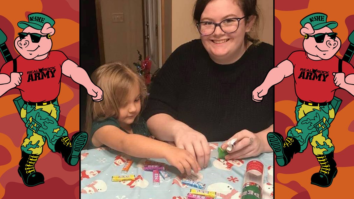 KSHE95's tweet photo. Brandilyn Overbey of Summerfield, IL joined the Real Rock Army today!!! Have you enlisted yet??? --> https://t.co/rKgsDsdWsK #kshe95 #RealRockArmy #stl #stlouis https://t.co/OrzLApMWfs