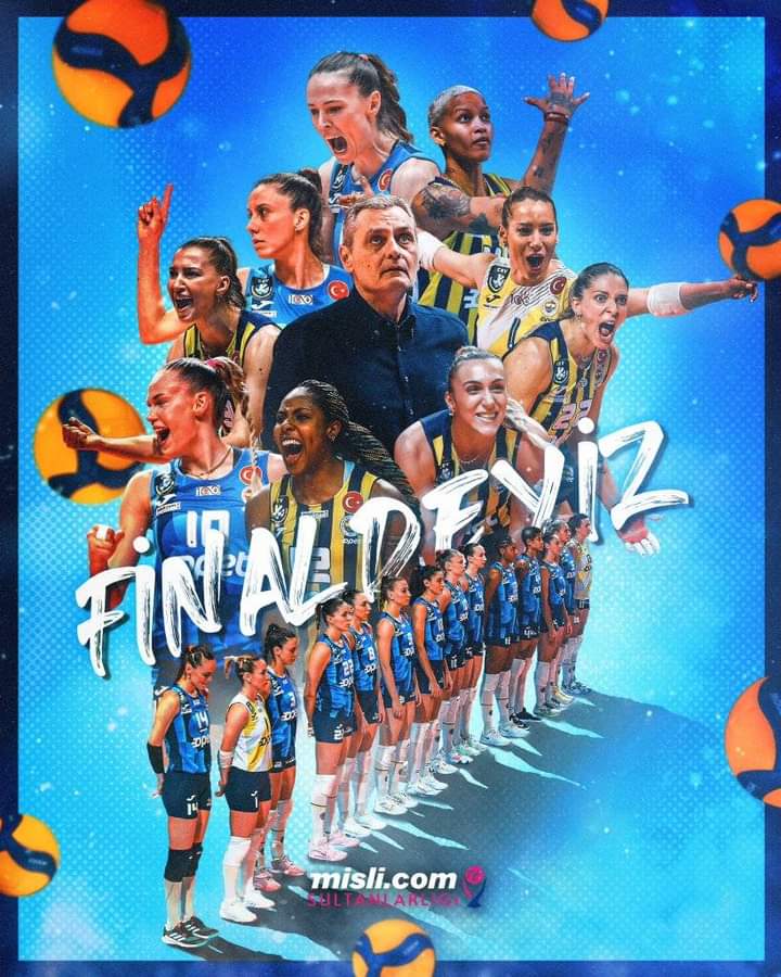 Finaldeyizzzzz!!!!! 💪🏾💪🏾💪🏾

1️⃣ | 3️⃣ Vakıfbank 11
3️⃣ | 0️⃣ Fenerbahçe Opet 15

#sarımelekler #playoffslfendesa