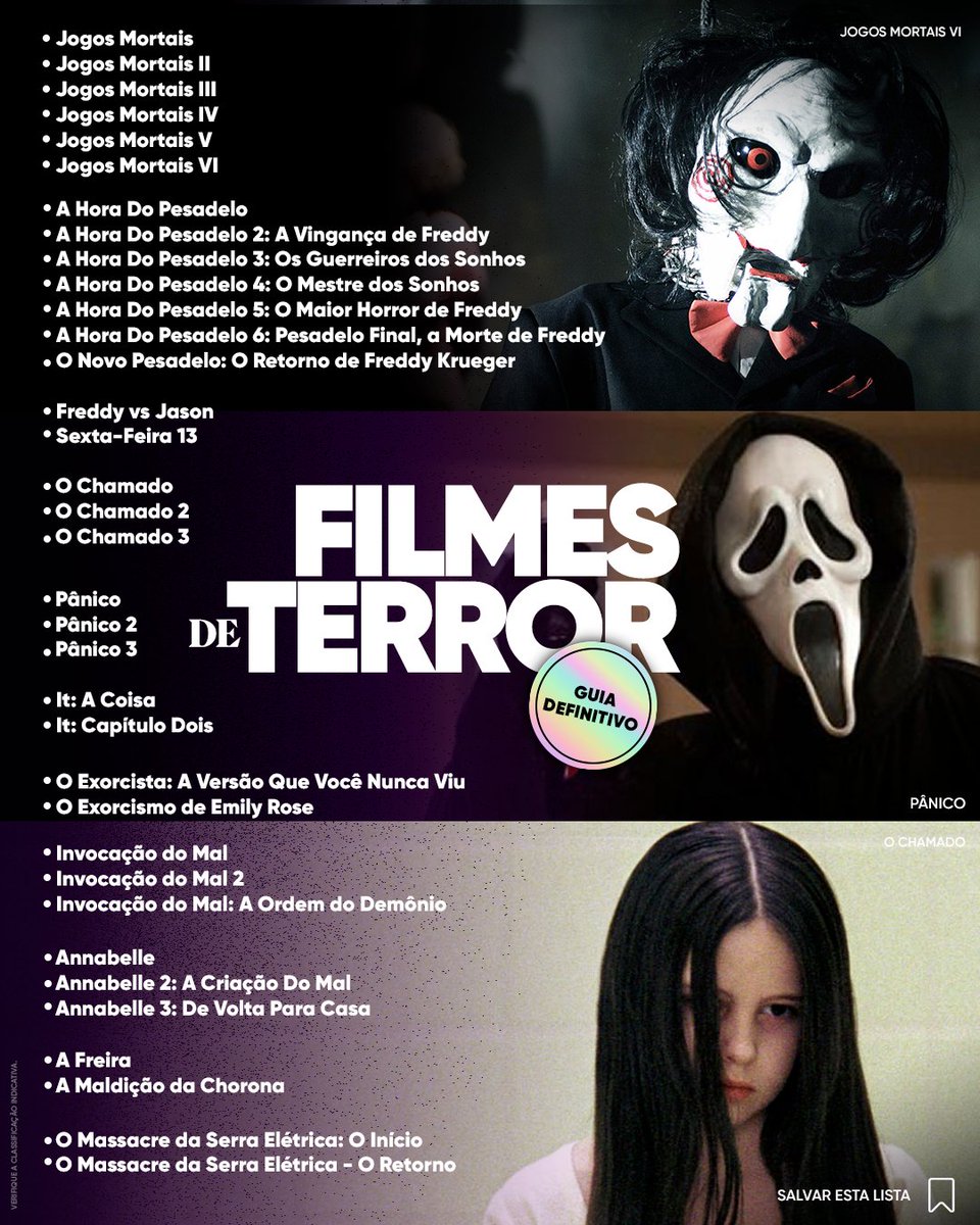 20 filmes de terror para assistir no HBO Max no mês do Halloween