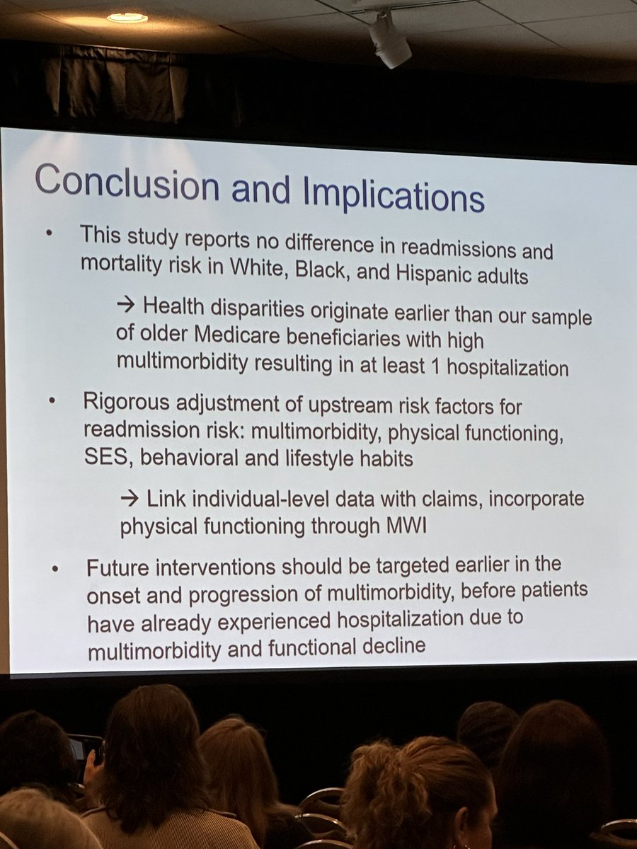 UnaMakris's tweet photo. Excellent paper session on #hsrd featuring @melissaywei research
@dgsomucla @UclaGeriatrics #AGS23 https://t.co/wAC4CDhFXf