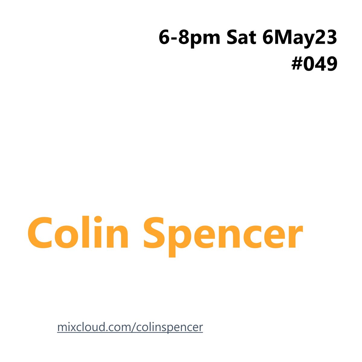 ColinsCuts's tweet photo. #EXCLUSIVE
#isunray 'Never Forgotten (Just A Smidge Longer Extended Mix Just For Colin) (With Vocals)'
during
#ColinSpencer Programme #049
🔊https://t.co/hIq4qdvzKu🎧
Saturday 6 May 2023
6-8pm (#UK times)
#DiscoverAndRemember @isunraynz
Catch-up #046
▶️https://t.co/3hcw7pfhPE https://t.co/bkjKlEg1ym