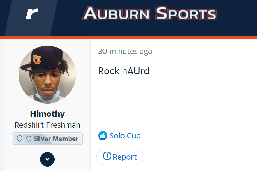 Message Board Geniuses on Twitter "Auburn got Payton Thorne! Auburn
