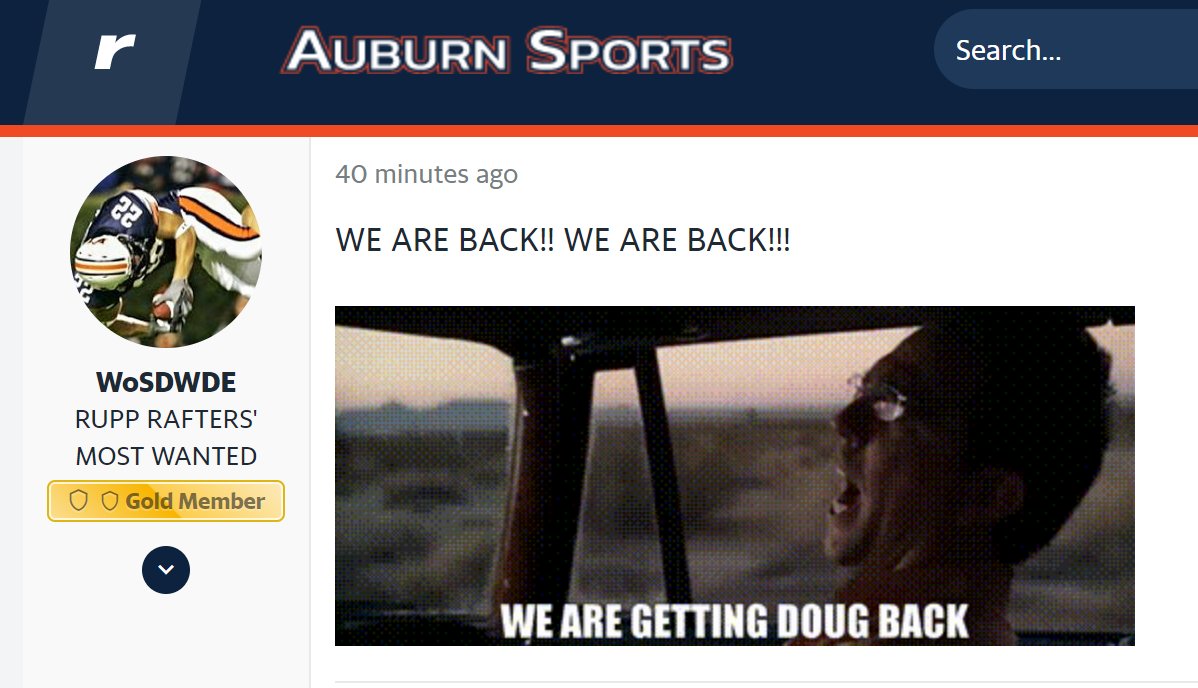 Message Board Geniuses on Twitter "Auburn got Payton Thorne! Auburn