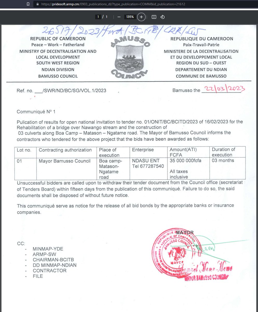 tassingremi's tweet image. 🔥🚨
Il y'a un problème, lequel?
My countri pipo do you see the problem?
#MarchesPublics237