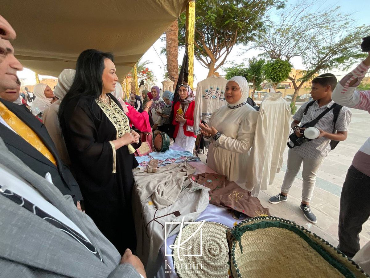 Khmin was proud to participate in the 7th International Festival of the Ideal Mother.

Our participation in this festival was a testament to our commitment to preserving and celebrating Egypt's rich history and traditions. 

#khmin
#luxuriusfashion
#handmade 
#fashionexhibition