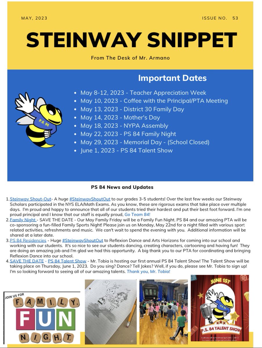 Check out the latest edition of The Steinway Snippet. A newsletter designed to keep you in the know! #SteinwaySnippet #SteinwaySWAG #SteinwaySTRONG #Team84 🔵🟡