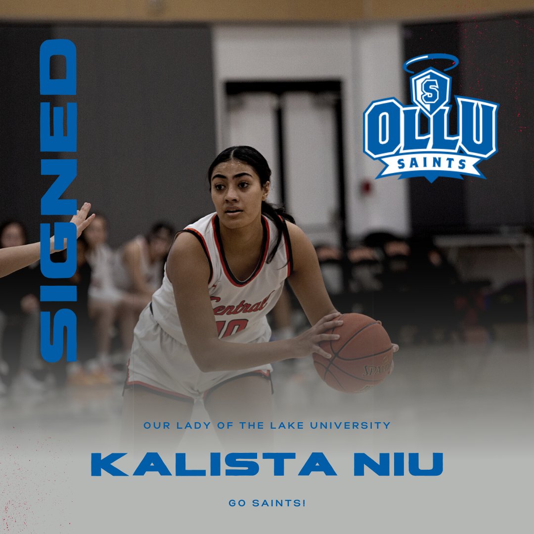CWCWBB1's tweet photo. 🚨Signing Alert🚨

Sophomore Kalista Niu has signed a letter of intent to play at the next level, here are the details:

🏫Our Lady of the Lake University (NAIA)
🏆10 National Tournament Appearances
🏀4 RRAC Conference Championships

Congrats Kalista 💯 https://t.co/HoLa4SMkom