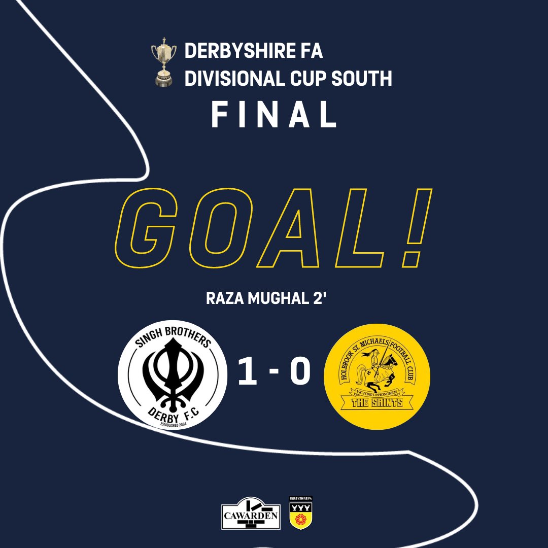 2' - GOALLLL! ⚽

A fantastic start for Singh Brothers, as Mughal's composed finish in the box gives them an early lead!

#DCFACountyCups 🏆