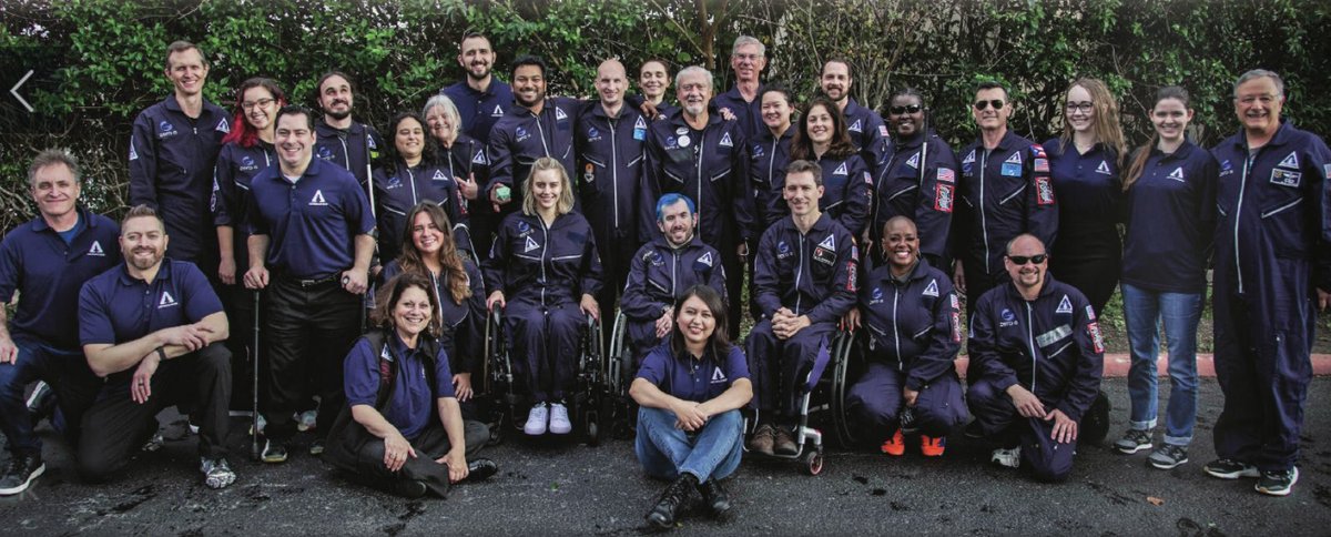 Happy National Space Day!

We should build a future in space that is accessible to all.

AstroAccess is an organization I helped start to encourage universal design and disability inclusion in space.

Here's a great article on the program (see pp 10-15):  lnkd.in/gSgXmiEk