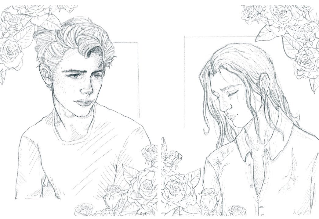 Plantsnpeace's tweet photo. Rosebud Boys π #simonsnow #snowbaz #rainbowrowell #simonsnowtrilogy https://t.co/mnqLlATPTT
