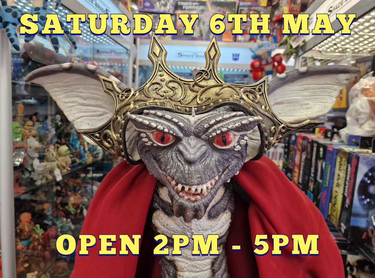 Coronation Opening Hours.

Tomorrow we will be open 2PM - 5PM!

#newmilton #newforest #hampshire #dorset #verwood #ringwood #salisbury #christchurch #lymington #fordingbridge #lyndhurst #brockenhurst #ferndown #bournemouth #southampton #totton #poole #collectabletoys