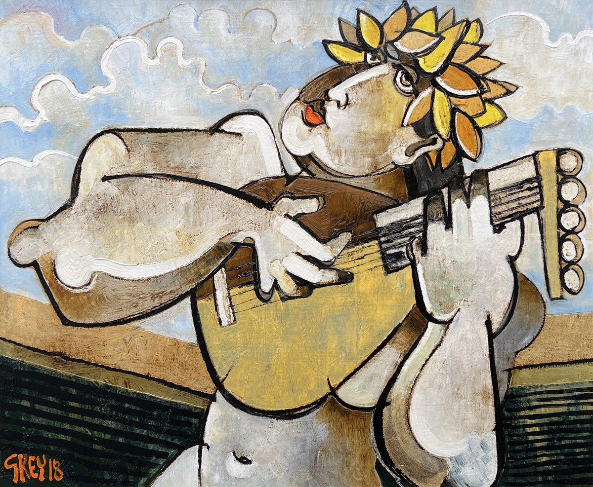 gallerycheshire's tweet photo. New In:
Geoffrey Key - Lute Player.
#GeoffreyKey #luteplayer #musician #contemporaryart https://t.co/2YwANEyYhh