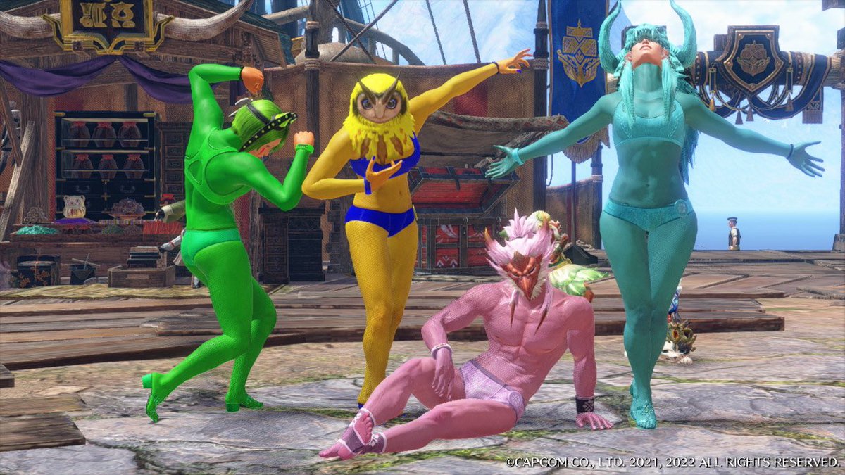 Re_keroroon's tweet photo. 🩷🩵💛💚❤️𓂃 𓈒
#モンハンライズ #MHRise #モンハン #NintendoSwitch https://t.co/kWwilZbd8r