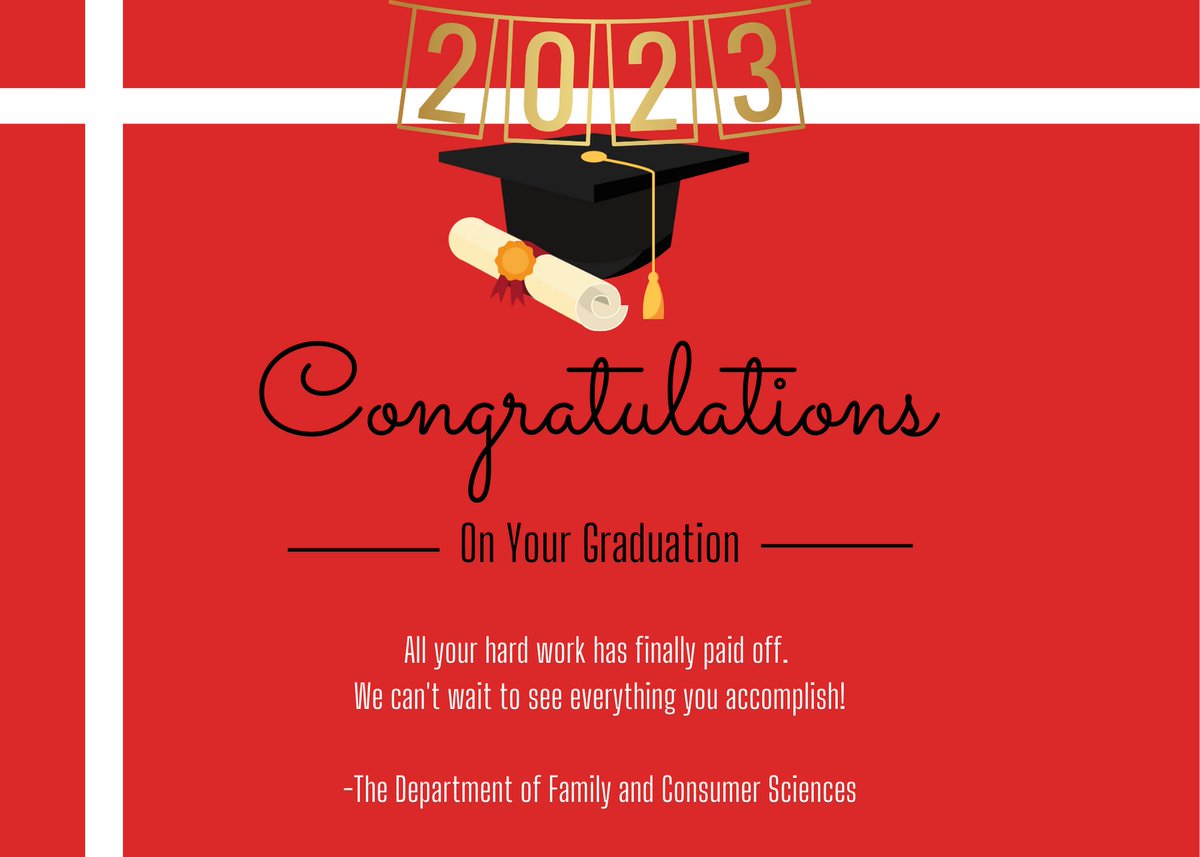 Congratulations to all of our Spring 2023 FCS graduates! We are so proud of all your hard work and dedication throughout the years. We can't wait to see what your future holds. Be sure to keep in touch! #LifeinFCS