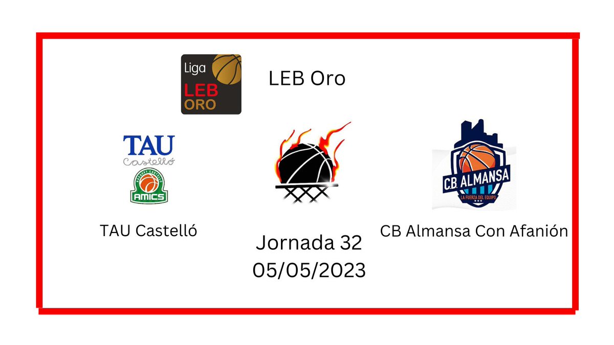 LliureTir's tweet photo. 🚨 10 minutos para el PARTIDAZO en el Ciutat de Castelló

🟢 @TAUcastello
🆚
🔵 @CBAlmansa

#LEBOro https://t.co/IpSiWhOOwi