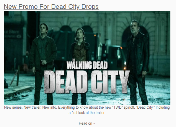 DeadTalk_Live's tweet photo. Latest Posts from Dead Talk News for 05/05/2023

Click Link To View Latest Entertainment Headlines
https://t.co/JD3yvkxikK

#EntertainmentNews #movie #film #moviereview #filmreviews #celebrity #celebritynews #deadtalklive #staywalking #deadtalknews https://t.co/LrW2QNgSKa