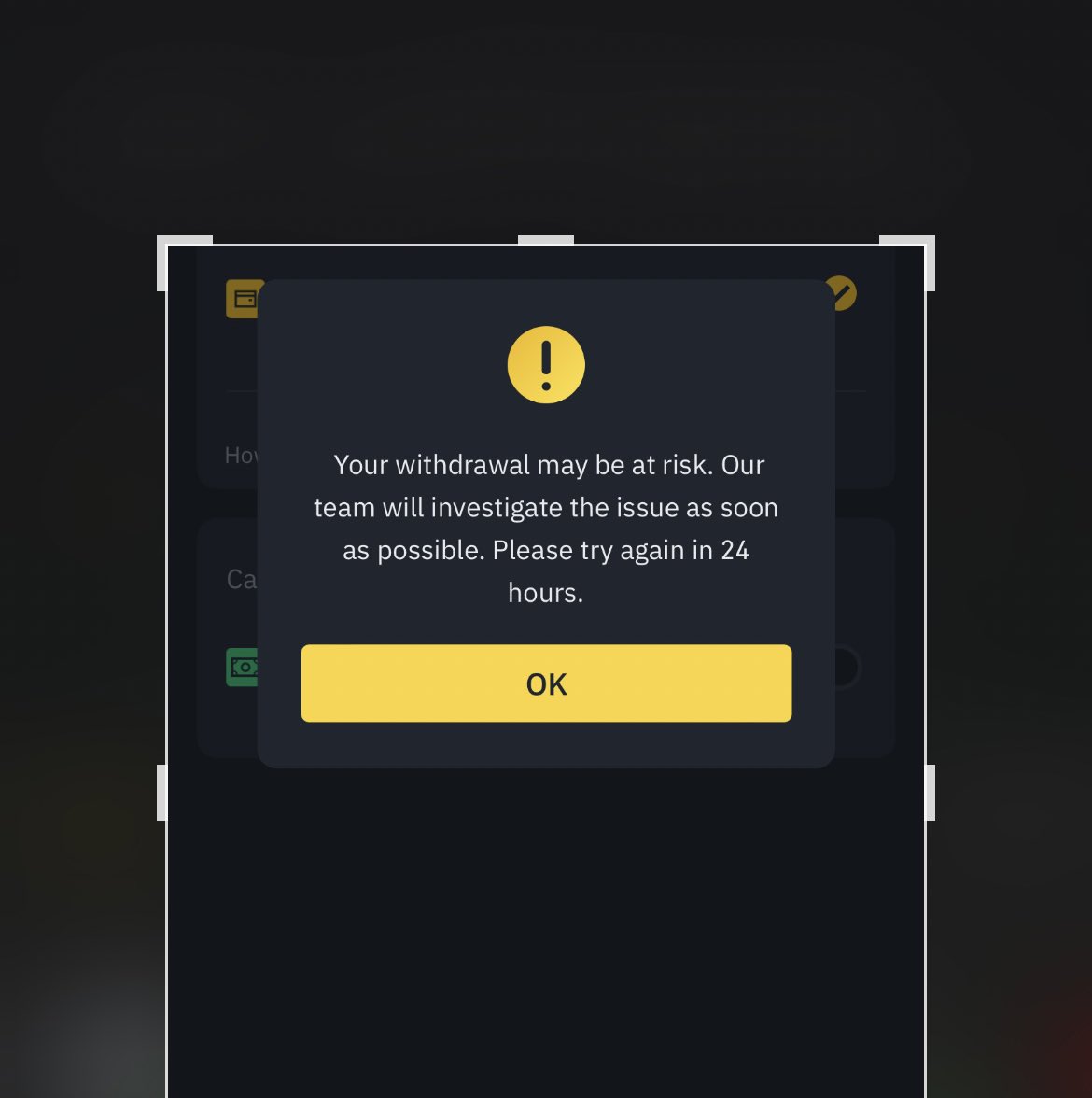 thkzz9's tweet photo. @binance @binance  @BinanceAfrica I'm fully verified but cannot make fiat and crypto withdrawals during the last 48 hrs using the p2p channel. I need answers https://t.co/s1FUG9iRQk