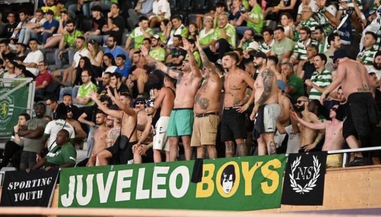 05.05.2023, Sporting Youth🇵🇹 away Palma Mallorca🇪🇸 (futsal) hooligans.cz