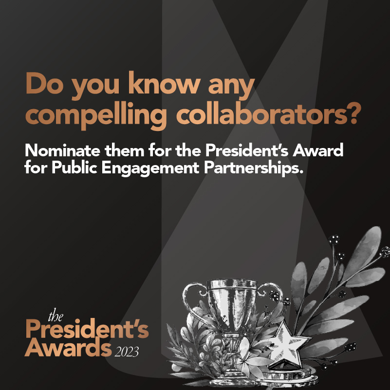 Now open for nominations:

We are looking for meaningful, well-established public engagement projects that have made a real-life impact. You can nominate someone else's community-university partnership, or your own. 

Learn more here: mun.ca/publicengageme…