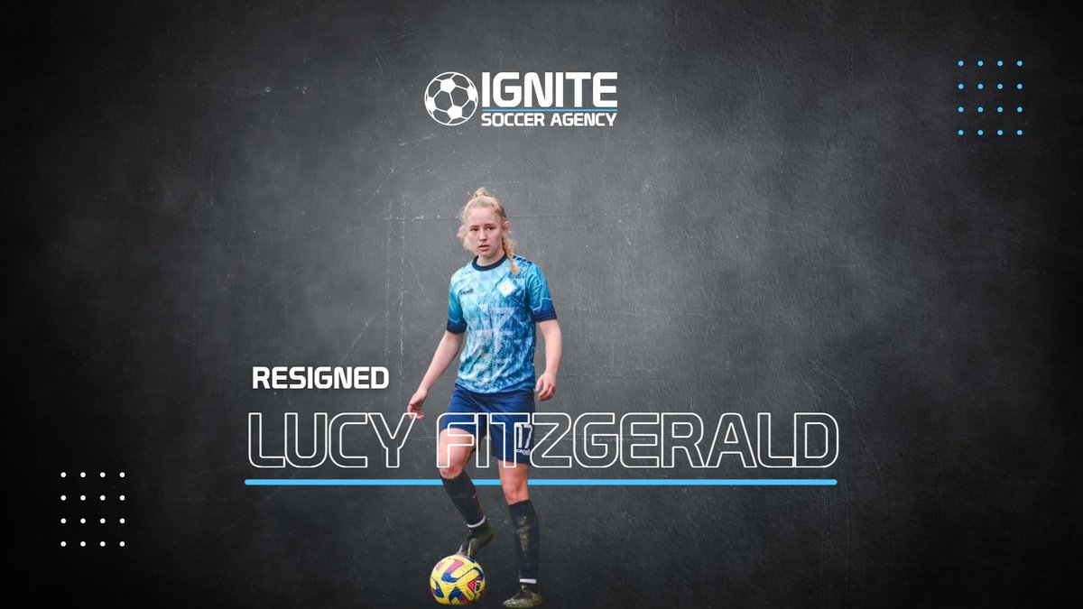 ignite_soccer's tweet image. We are delighted to announce that London City Lionesses forward Lucy Fitzgerald has committed to the Ignite Soccer Agency family for a further two years. 

We look forward to the future together. 🤝

#TeamIgnite