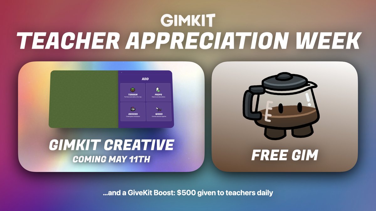 Gimkit tweet media