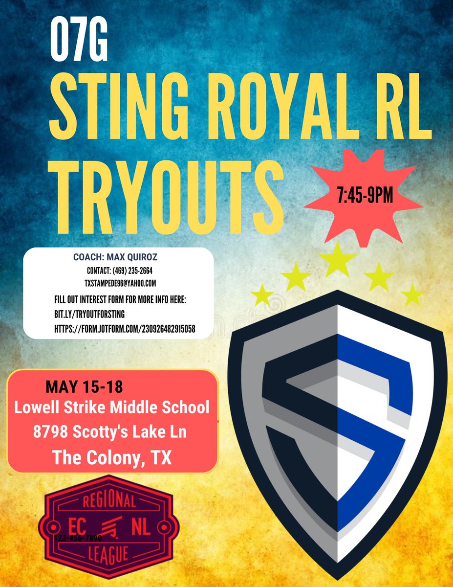 Open tryouts are around the corner!  Come be a part of an amazing team! Fill out the interest forms or reach out to Coach Max! #wearesting #soccertryouts2023 #northtexassoccer #ecnlrlntx #ecnlrlntxgirls