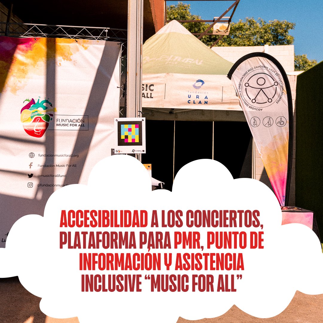 Nuestro objetivo es hacer de SOM Festival un lugar adaptado para todos/as en el que poder disfrutar de la música y de nuestros enormes artistas de la mano de @fundacionmusicforall 💫

#SOMFestivalCastelló #MusicForAll #Inclusividad