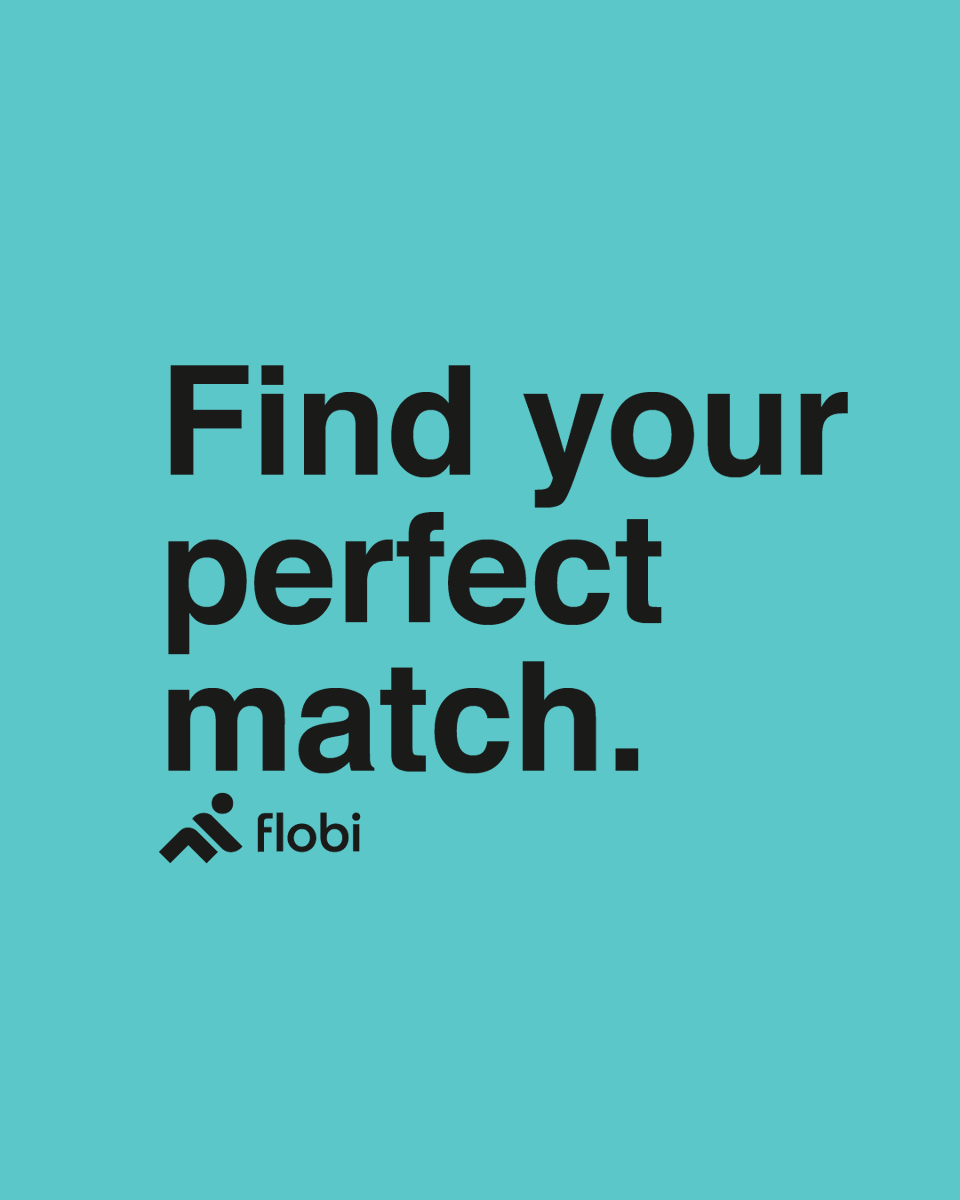 So, you want to play more tennis/padel, but ... 👉  It's hard to find players at your skill level 👉  Match times don't fit your busy schedule 👉  Practice partners locations are inconvenient 💪  PROBLEM SOLVED = Flobi App 📲  Download the app now! App Store Google Play.