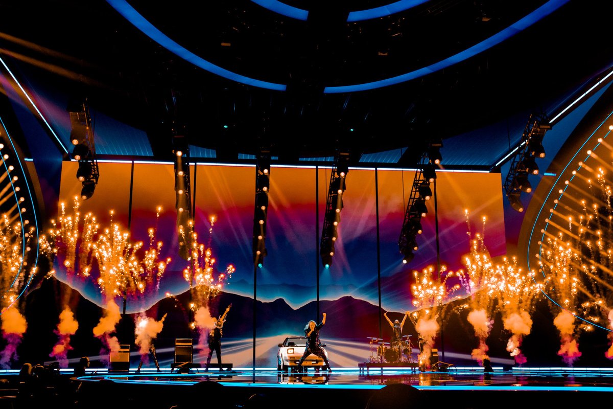 Voyagerau's tweet photo. Second rehearsal felt hella good! We're having fun in case you can't tell 😉 Refining everything and making sure we put on the BEST performance we can for you all next week. We're really hoping we do you proud and bring a truly synthsational performance. 🙏

📸 @Eurovision / EBU https://t.co/UTWE72OjRl