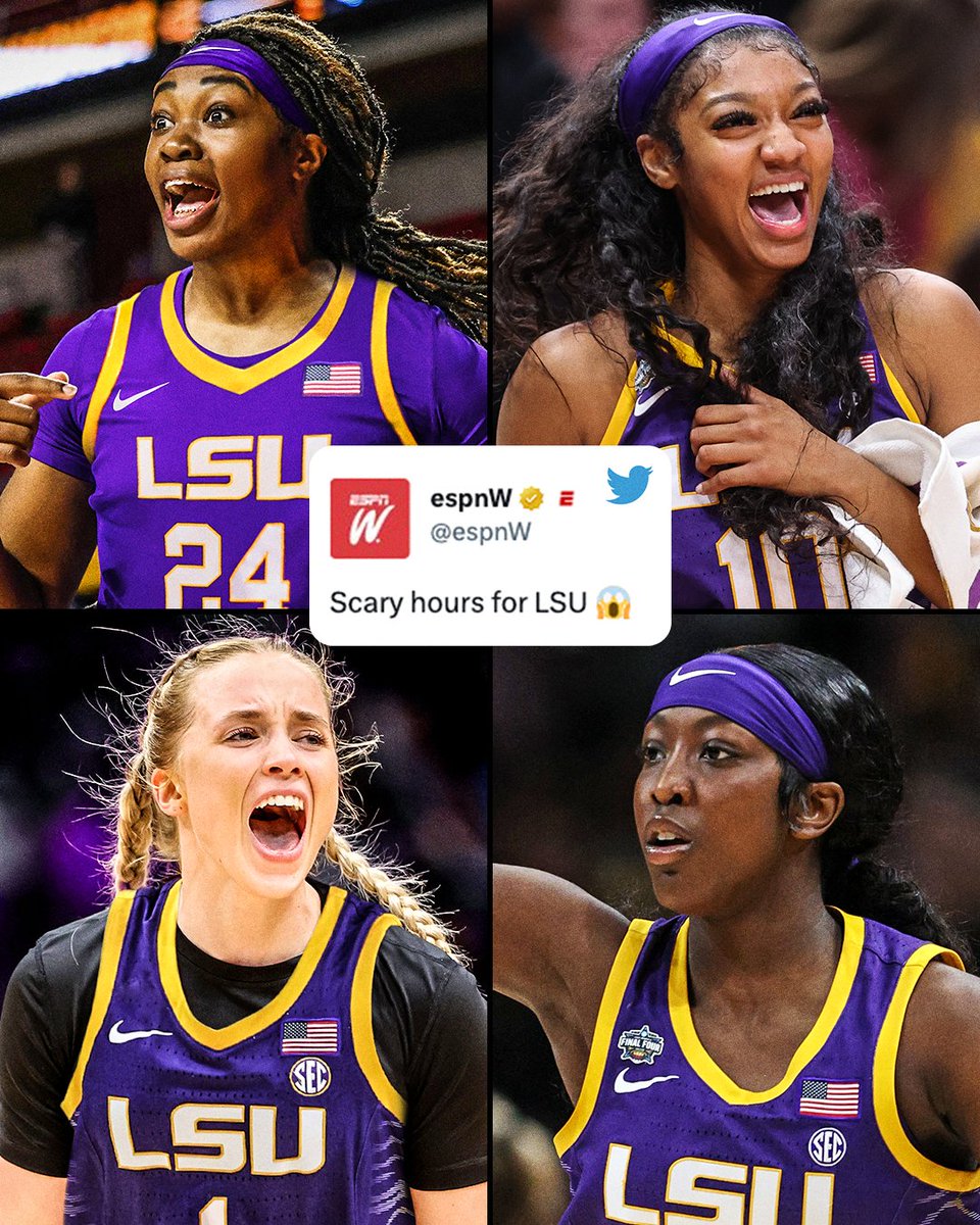 espnW's tweet image. How many games is @LSUwbkb winning next season? 😤