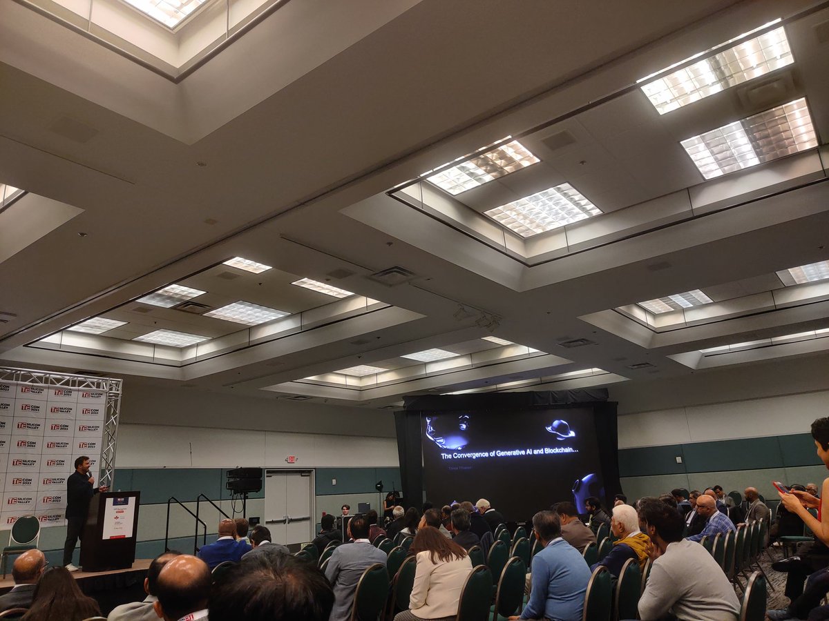 poonamdk's tweet photo. Convergence of AI &amp; Blockchain...@jackoholleran, CEO &amp; Co-Founder at @SkaleNetwork to speak at #TiEcon2023 #Web3 &amp; #Metaverse Track Keynote on 5.5.23 11:15 AM, @SantaClara_CC Hall J&amp;K Reg: https://t.co/nkEKt8Gx0K @tiesv https://t.co/hFuIlE6JYN