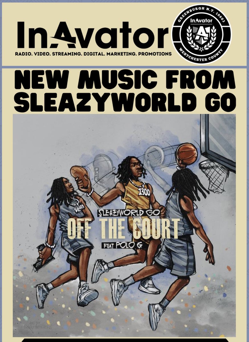 #NowAvailable for #Radio #DJs by #InAvator #DJBlast
@SleazyWorldGo (with @Polo_Capalot @EinerBankz) - #OffTheCourt
(#SleazyWorldGo/ @IslandRecords)
Video Link: youtu.be/QULO9wy5E9M

Not on the List? Need #DJPack? Email us at info@inavator.com 
(Include ur Social Media Tag)