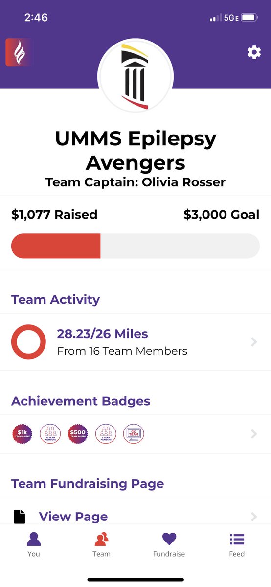 I just signed up for the <a href="/epilepsyfdn/">Epilepsy Foundation of America</a> #WalktoEndEpilepsy! Join me in making a difference for the epilepsy community today and make an impact for the 3.4+ million Americans living with #epilepsy. do.nr/tnvsl1 via <a href="/DonorDrive/">DonorDrive</a>