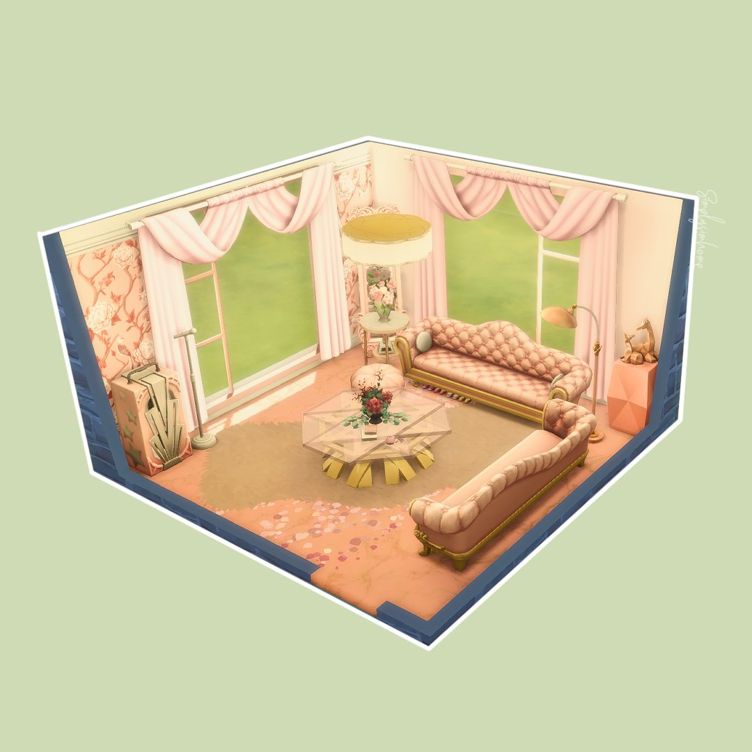Simplysimhome's tweet photo. Barbie themed living room - NonCC
.
โซ๏ธFully functional and available on the gallery
โซ๏ธPart 1 out of 6 - barbie themed room builds
.
#sims4 #sims4build #sccregram #ShowUsYourBuilds @TheSims @EA @SimsCreatorsCom #roombuild https://t.co/0ZbZgrStMV