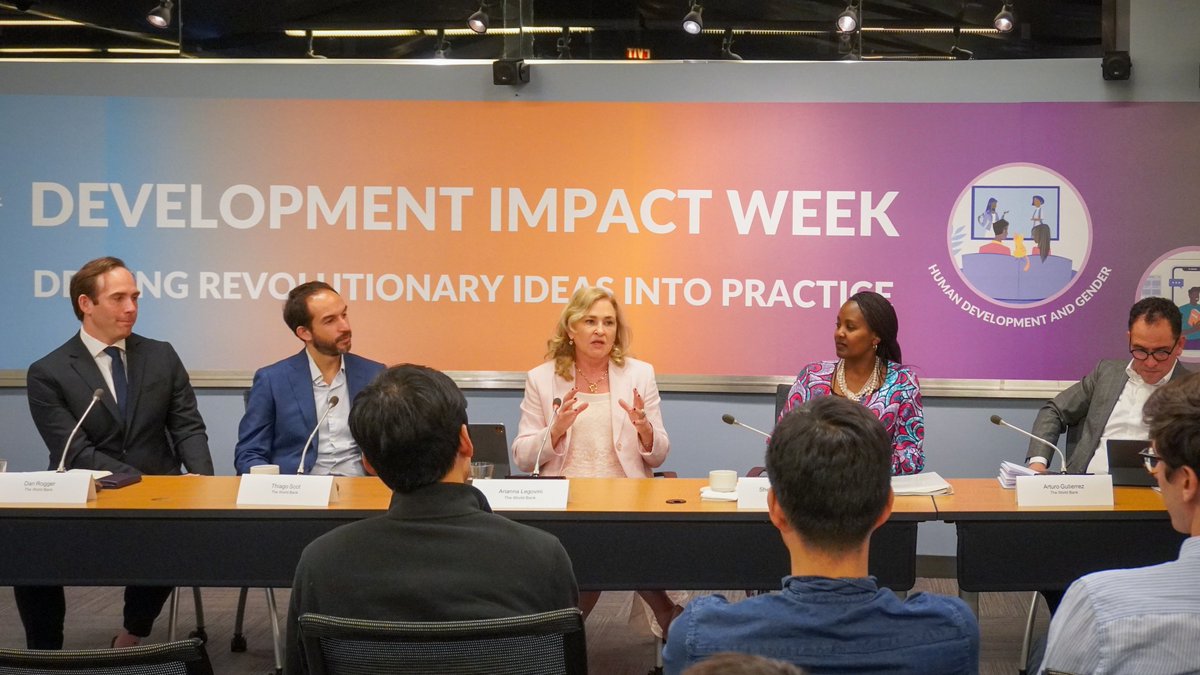 alegovini's tweet photo. Digital transformation of govt services improves the efficiency & quality of public functions - with major downstream impacts on the economy.
Thank you @BrakaMusiime @ArturoHerrera_G @gamblingondev @cbronchi @thiagoscot & Dan Rogger for closing #DevImpactWeek with a bang!💥 https://t.co/yrfAyvSRdn