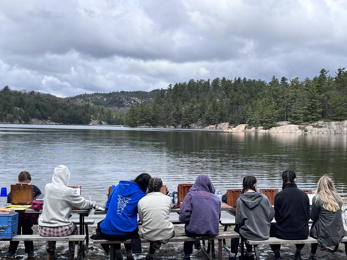 sbauld71's tweet image. It’s time to VanGogh back home! - thanks Killarney for all your beauty but most importantly, thanks to a wonderful group of @theyorkschool students who painted, laughed, learned and connected with nature and one another 🎨❤️