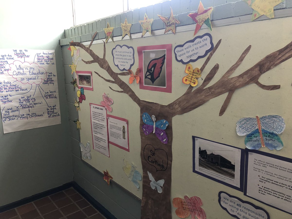Community picnic lunch! Enjoying some books and blankets! “Together is Better!” We learned about our school’s faith story too! #ALCDSBCEW #MyStory #CEW2023