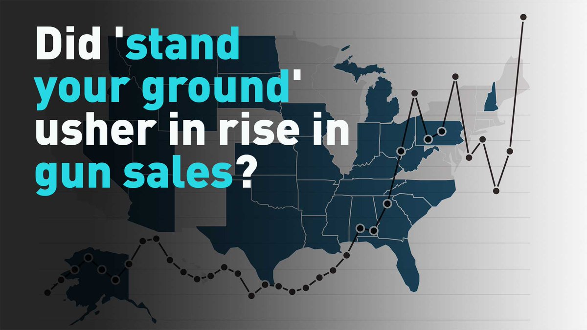 CGTNOfficial's tweet photo. Across the United States, in most places it's legal to kill someone in self-defense even if you could run away.
READ MORE: https://t.co/NWMASu9hdt
#standyourground #gunsinamerica #gundeaths #gunsales #NRA #ALEC #dutytoretreat #firearms #gundata #selfdefense #CGTNAmerica https://t.co/U9GuD6Hr1X