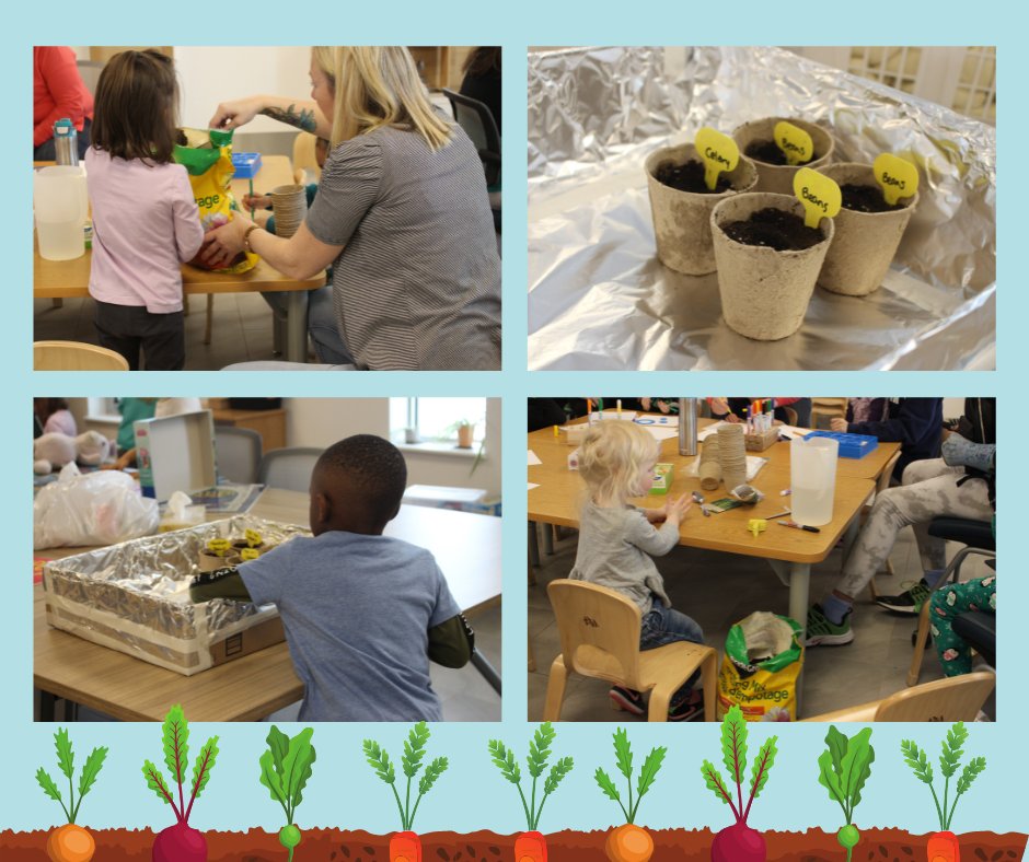 Spring is in the air! Children at our Mooney’s Bay Intergenerational ELC have already started planting seeds to be transferred to the garden when things warm up outside. We can spy some celery and beans. What are you planting in your garden this year? #AFCSMooneysBay